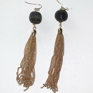 Tassel & Ball Earrings